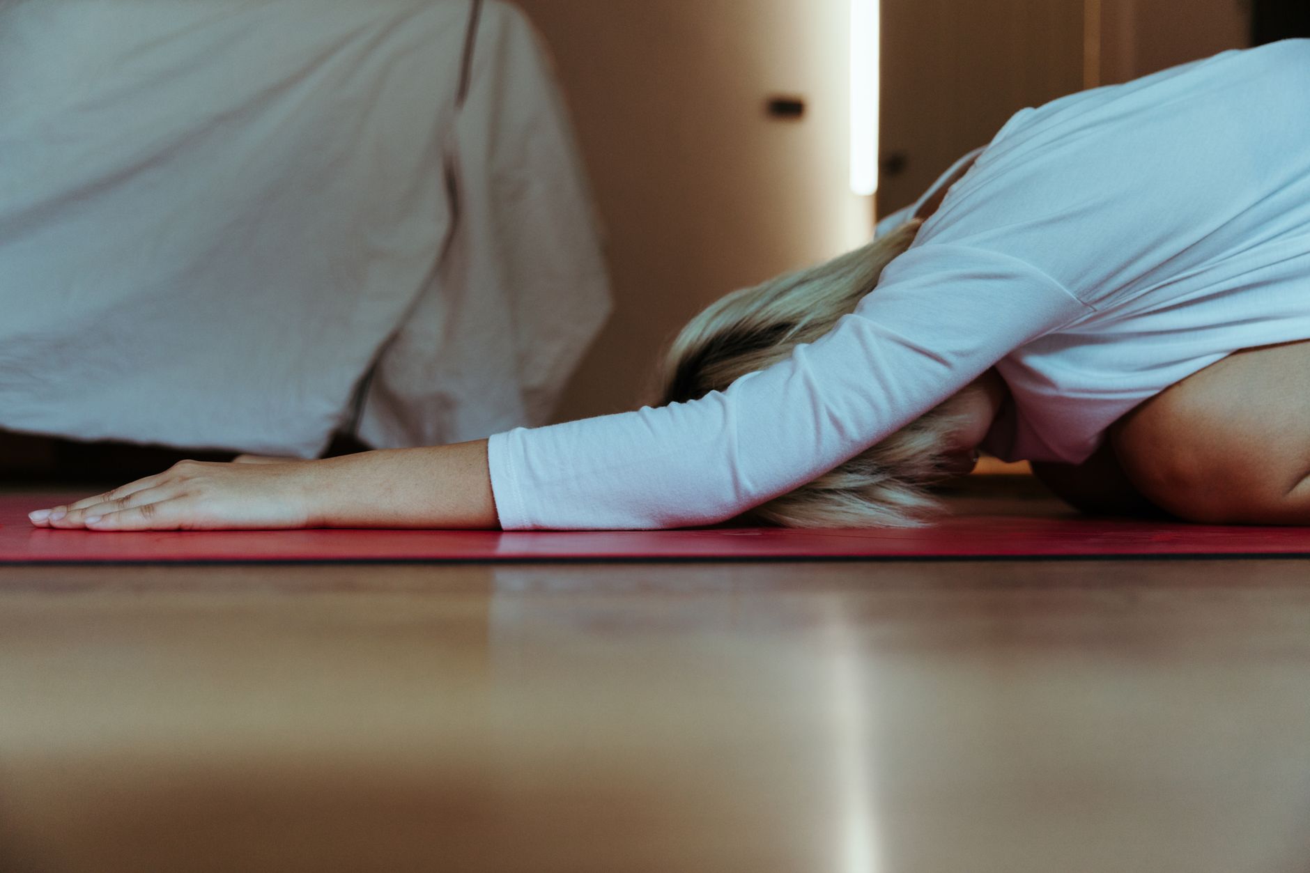 yoga débutant maison